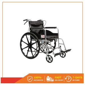 รีวิว 〖รับประกัน 5 ปี〗Wheelchair 16/24นิ้ว วีลแชร์ การพับ Walker กรอบสแตนเลส สําหรับผู้สูงอายุ/ผู้ป่วย/คนพิการ