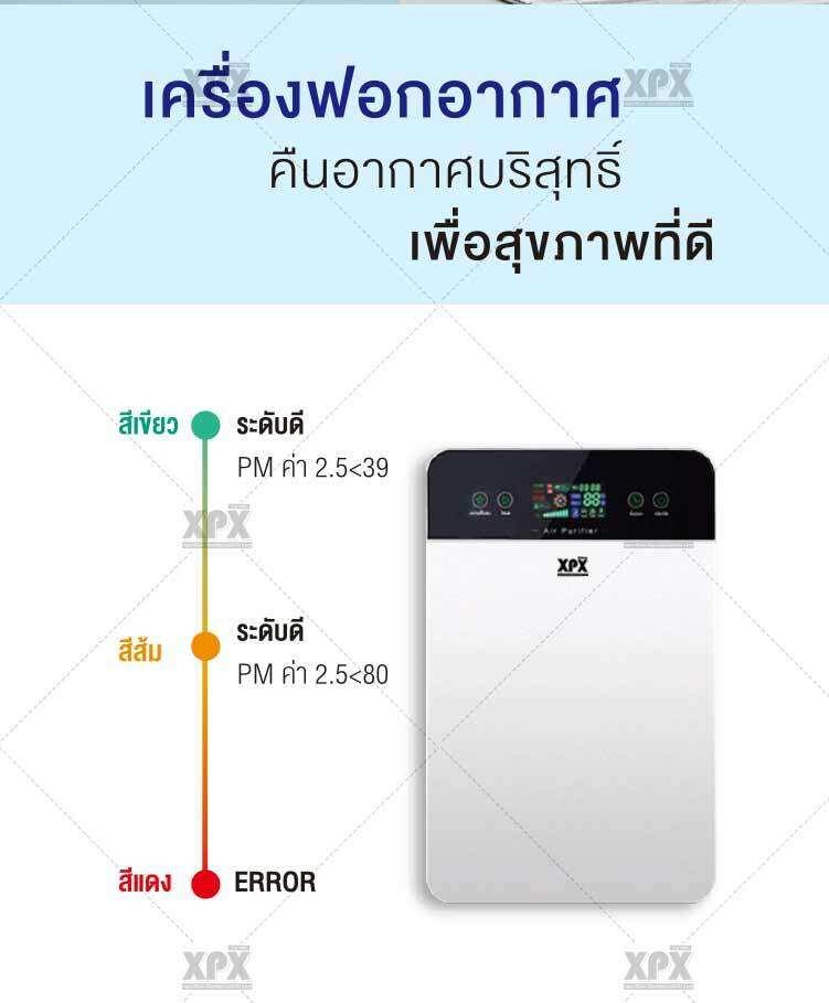 เครื่องฟอกอากาศ XPX Air Purifier 40W PM2.5