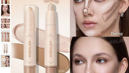 SHEGLAM 2-In-1 Contour Highlight Stick Soft Tan สติกคอนทัวร์ไฮไลท์สุดคุ้ม ราคาแค่ 112 บาท